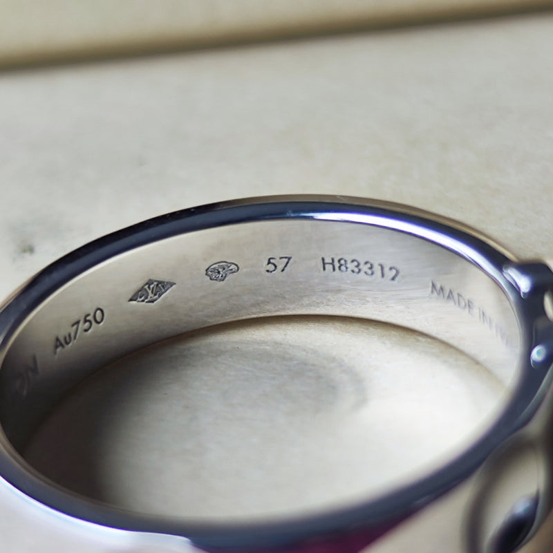 LOUIS VUITTON ルイ・ヴィトン バーグアンプラント 18金WG