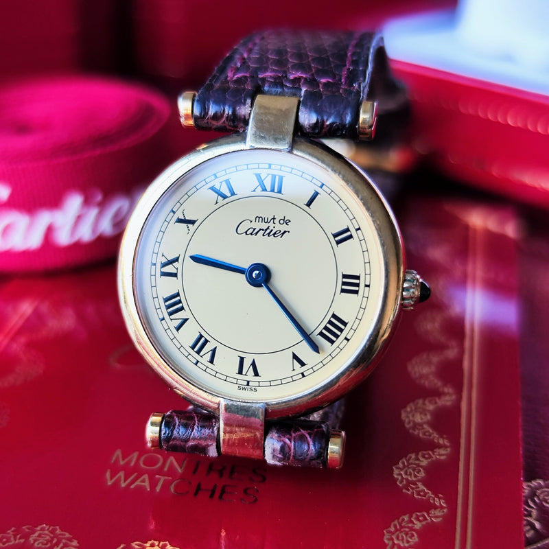 Cartier カルティエ ヴァンドーム ヴェルメイユ クォーツ腕時計