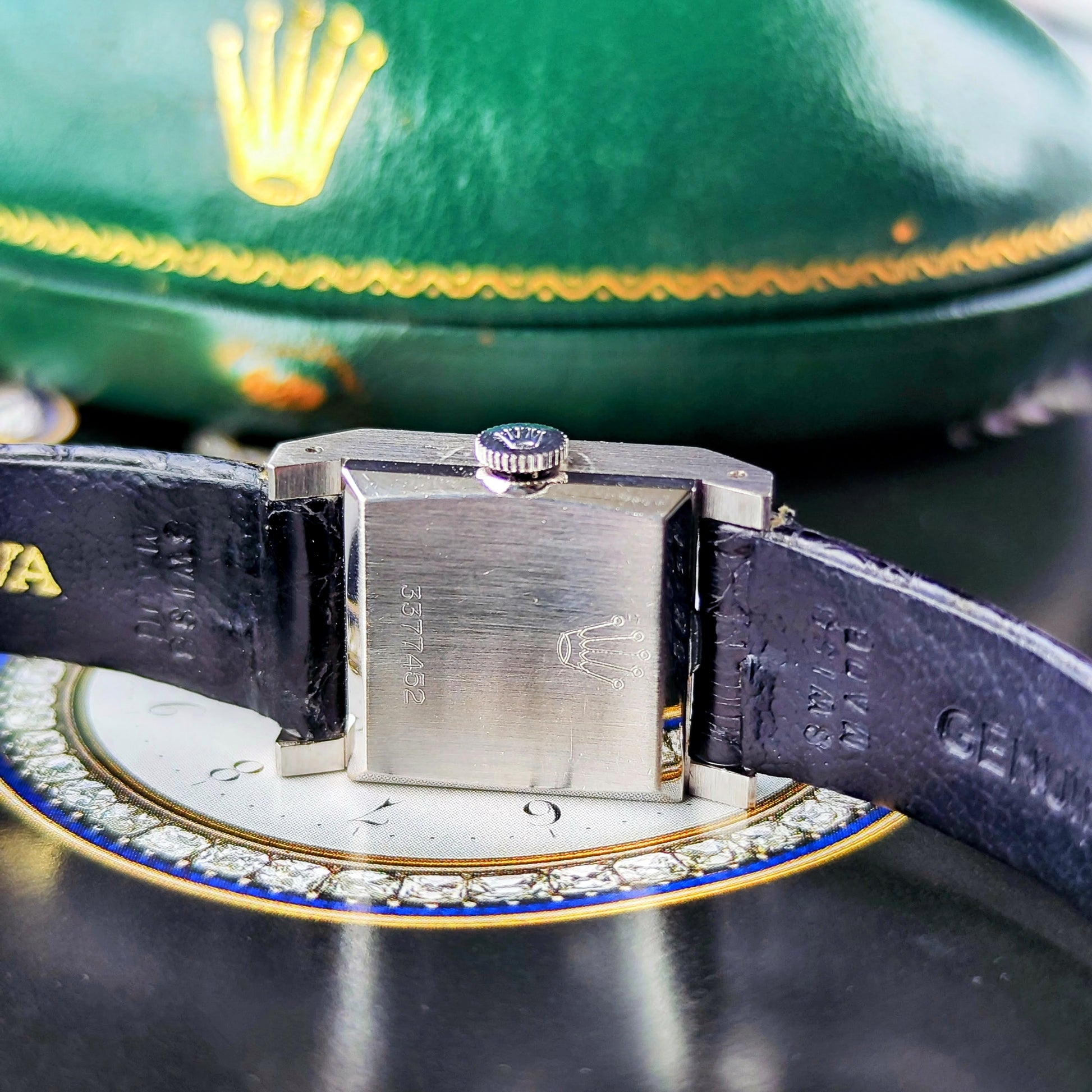 【OH済み】ROLEX ロレックス PRECISION プレシジョン シグマ文字盤 金無垢 手巻き腕時計