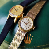 【OH済み】ROLEX ロレックス PRECISION プレシジョン 金無垢 手巻き腕時計