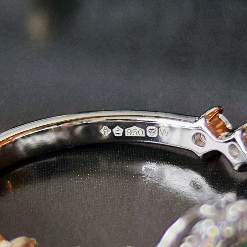 Asprey アスプレイ 天然エメラルド 天然ダイヤモンド リング