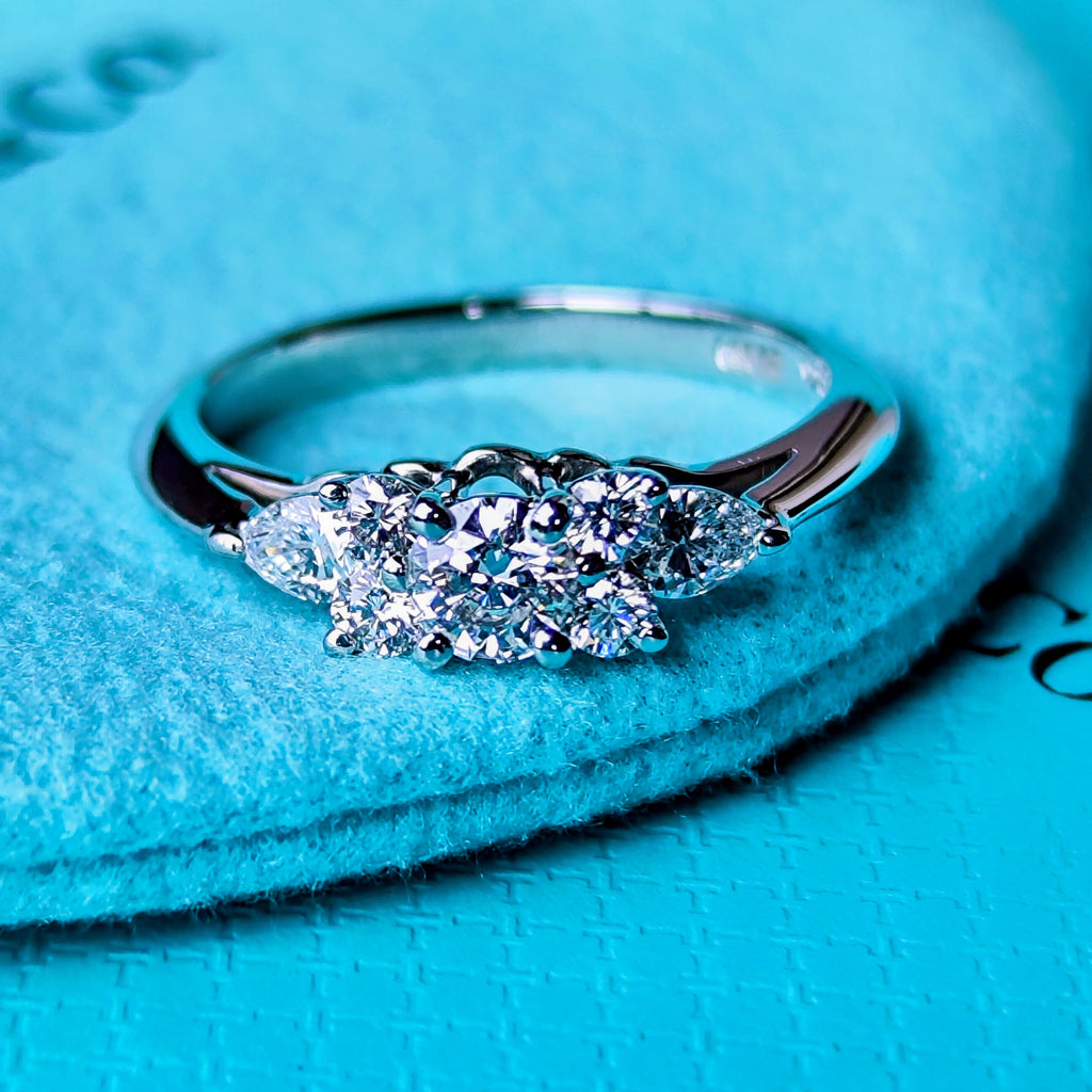 TIFFANY &Co ティファニー セブンストーンリング