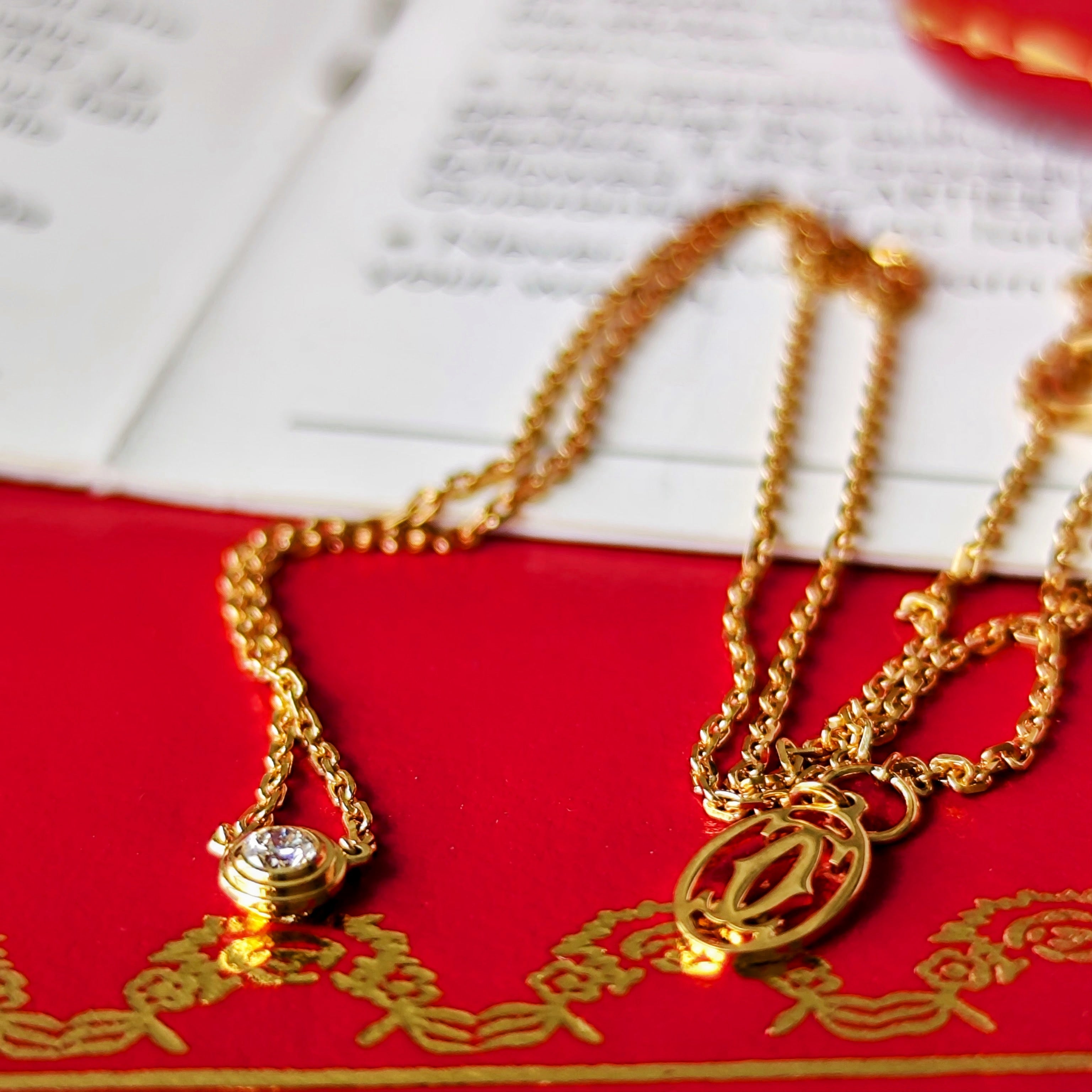 Cartier ダムール xs ネックレスYG 2024/11月購入 Cartier カルティエ ダムール XS ネックレス 18金YG – Mico宝飾店