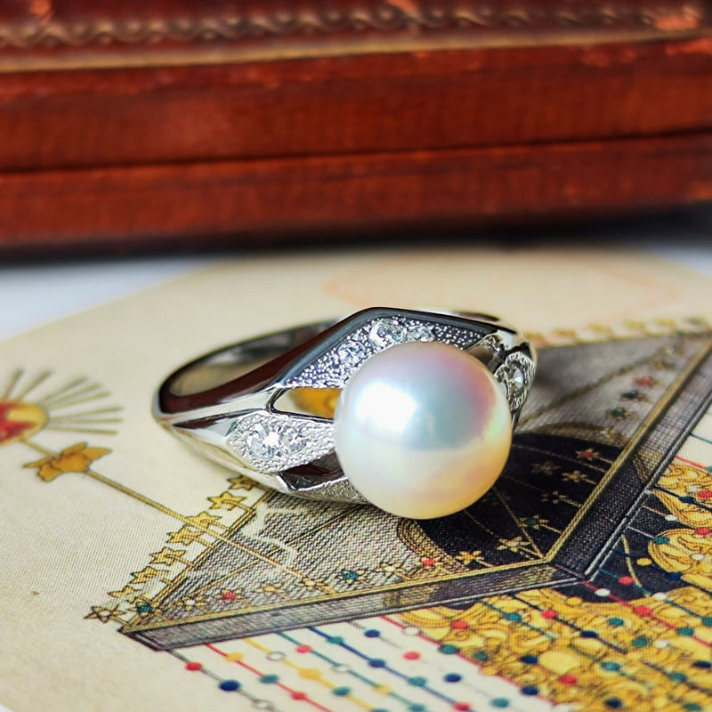 MIKIMOTO リング　指輪　ビンテージ MIKIMOTO ミキモト あこや真珠 ヴィンテージ リング – Mico宝飾店
