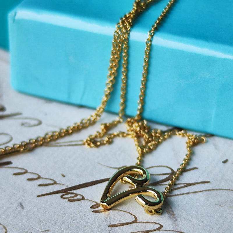 【牡羊座】TIFFANY &Co ティファニー
 牡羊座 ネックレス 18金YG