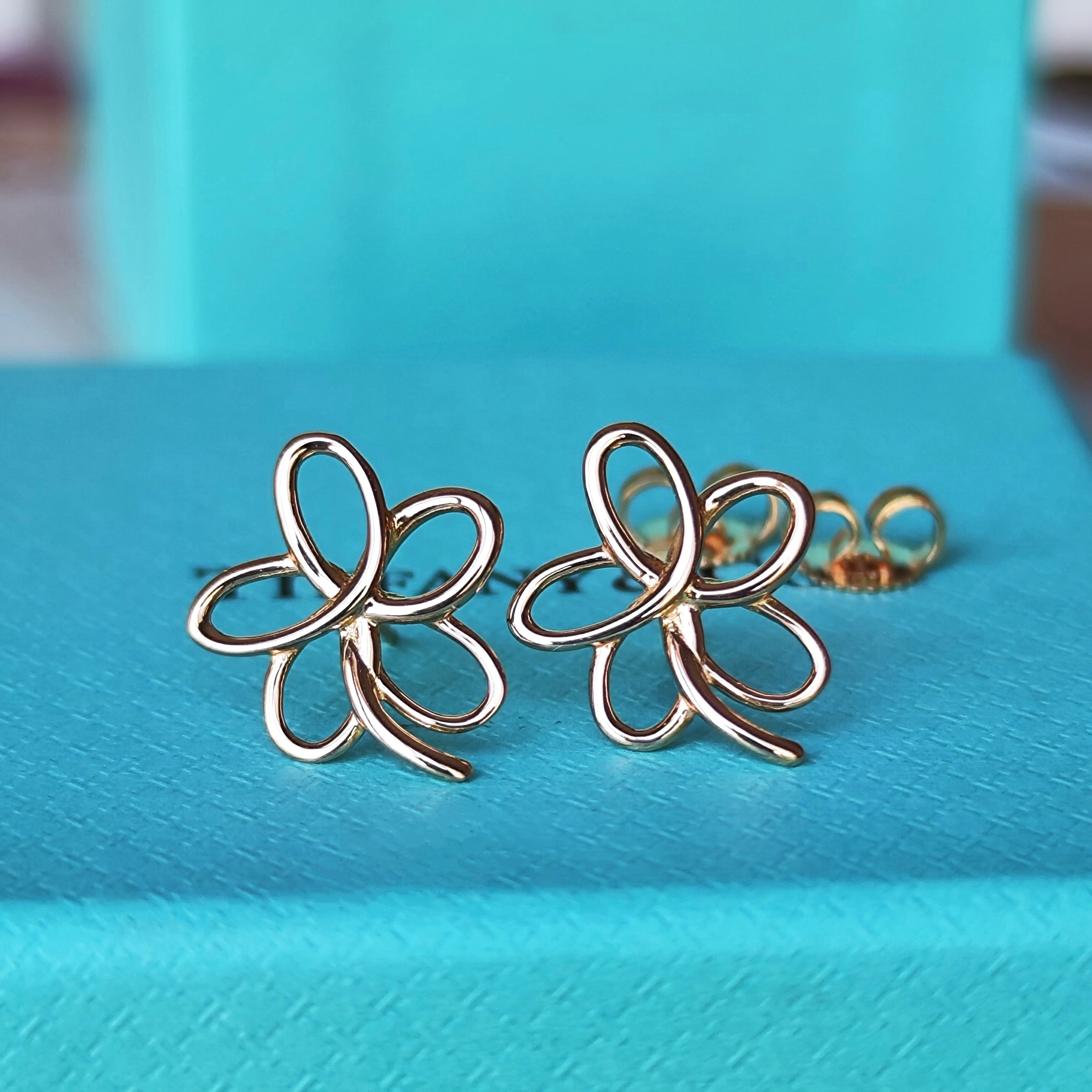 TIFFANY &Co ティファニー ヴィラフラワー 18金PG ピアス – Mico宝飾店