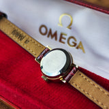 【OH済み 自動巻き】OMEGA  オメガ デビル カットガラス ゴールド