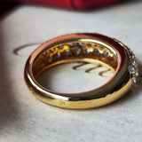 Cartier カルティエ ミミリング ダイヤモンド 18金 9号