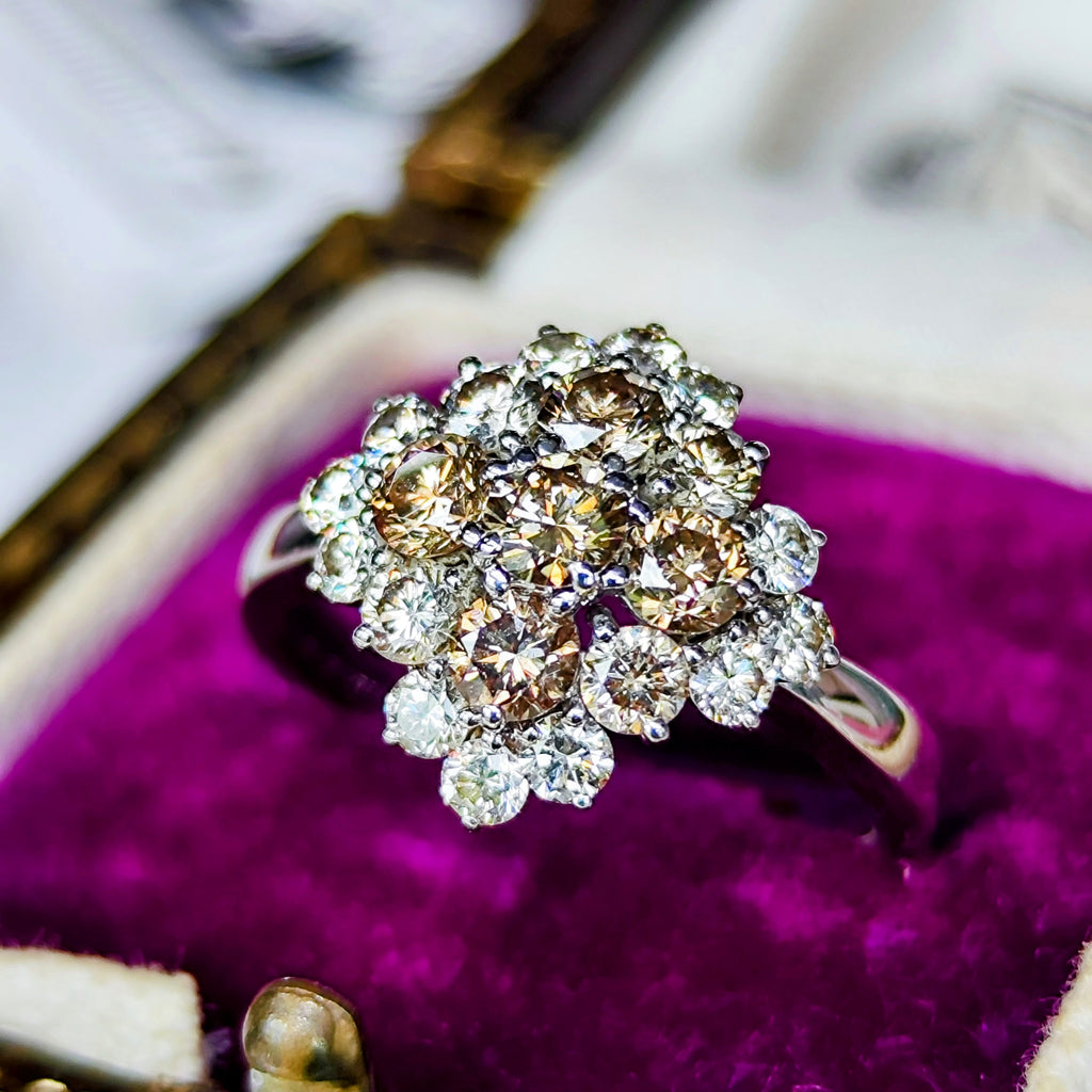 TASAKI 田崎真珠 ブラウンダイヤ 1.38ct リング