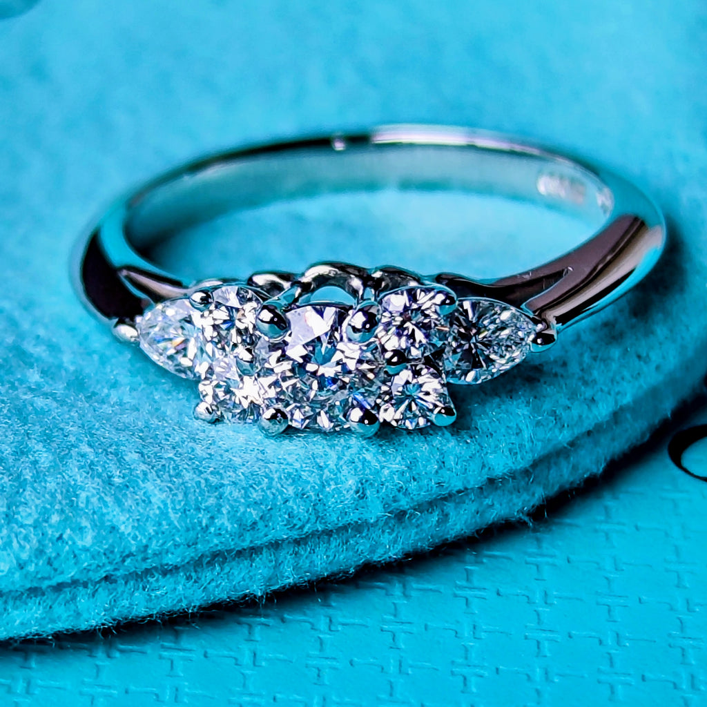 TIFFANY &Co ティファニー セブンストーンリング