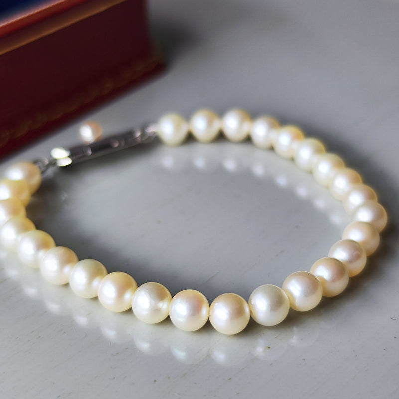 【MIKIMOTO】あこや真珠 ブレスレット K18 約7.3mm 415 楽天市場】ミキモト ブレスレット MIKIMOTO あこや真珠 約6.2