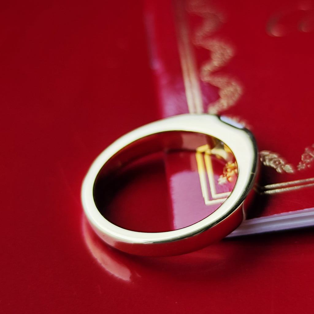 Cartier カルティエ タンクリング ダイヤモンド 18金YG 51