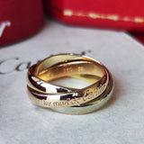 Cartier カルティエ トリニティ 18金 10号