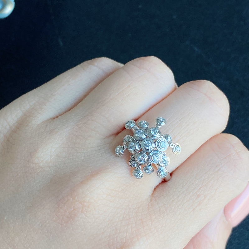 【Vintage Cartier】カルティエ ディアマンレジェ ダイヤモンドリング