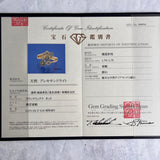 天然アレキサンドライト 天然ローズカットダイヤモンド リング