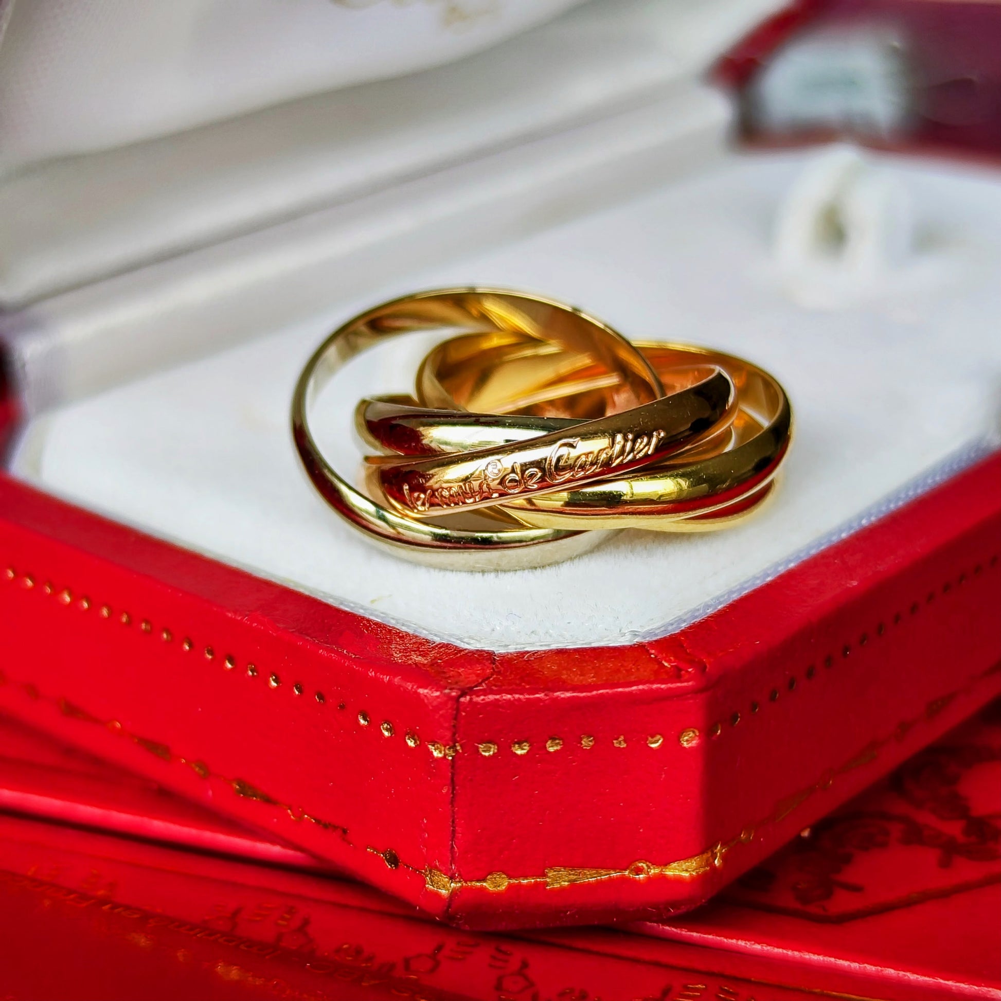 Cartier カルティエ トリニティ5連 49