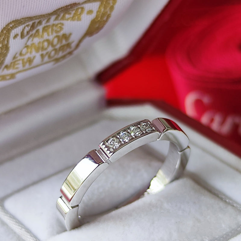 Cartier カルティエ マイヨンパンテール
ダイヤモンドリング 18金WG 11号