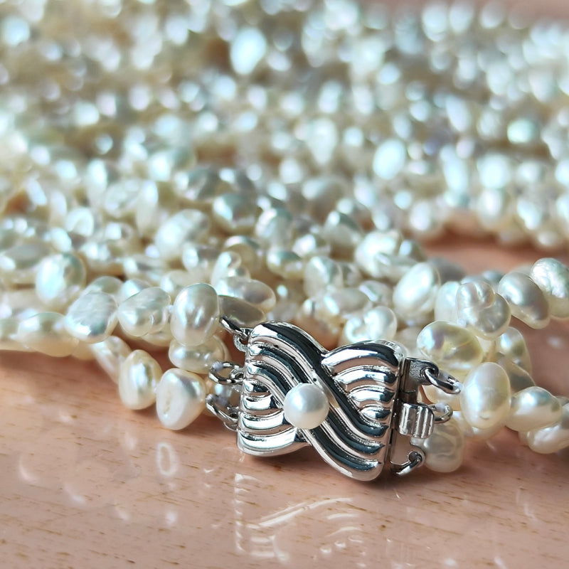 TASAKI 田崎真珠 淡水真珠 5連ネックレス