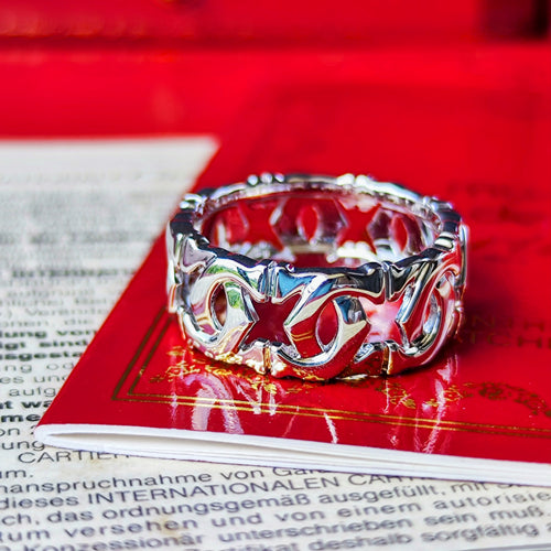 Cartier カルティエ アントルラセ 18金WG