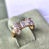 【Vintage Van Cleef & Arpels】ヴァンクリーフ&アーペル リボンリング