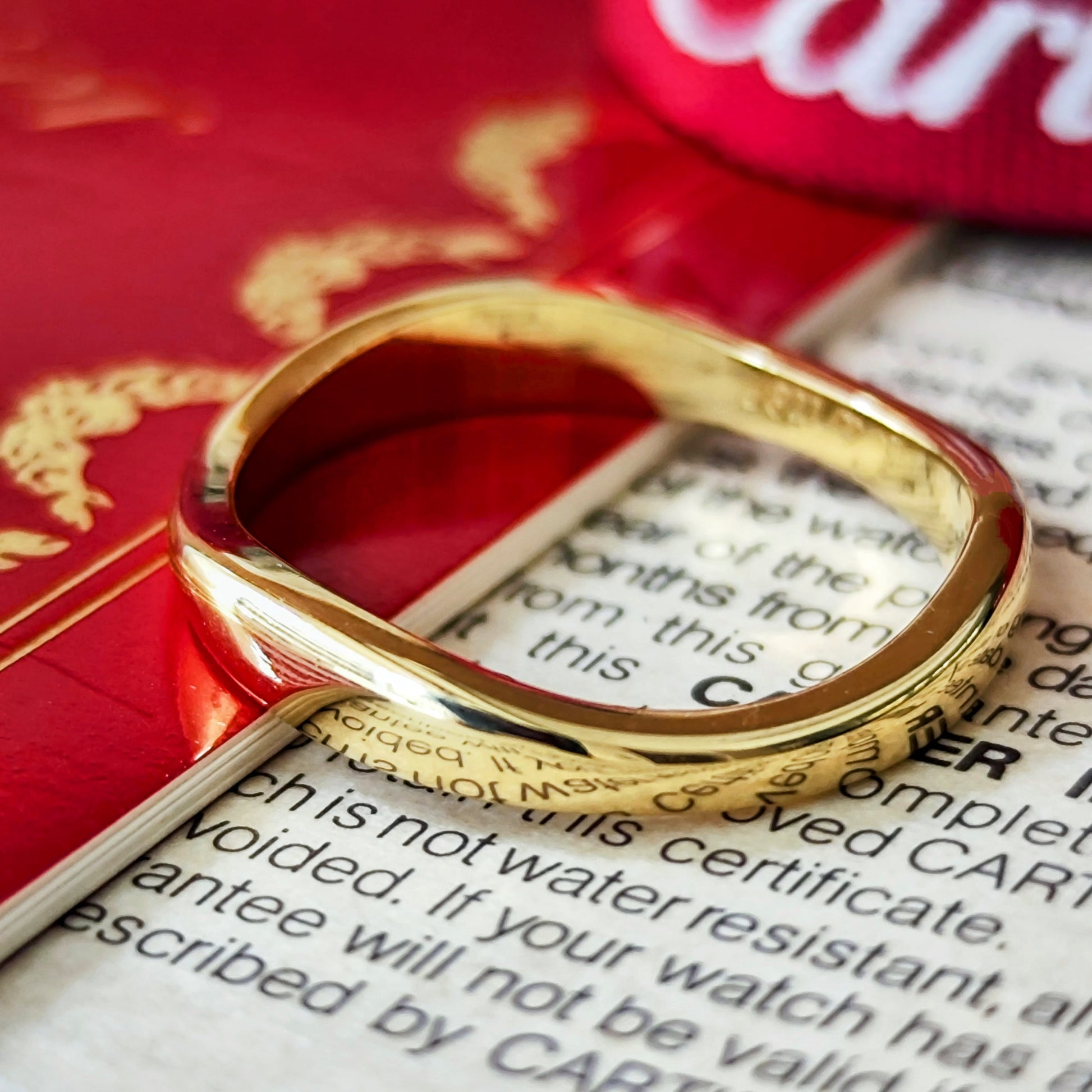 【Cartier 廃盤】カルティエ ラブミーリング 52