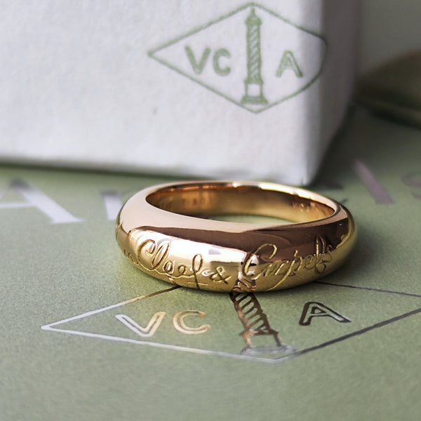 Van Cleef & Arpels ヴァンクリーフ&アーペル シニアチュールリング