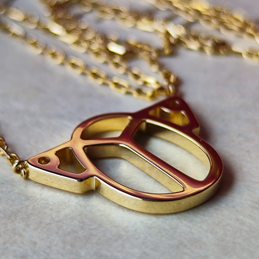 Cartier カルティエ スカラベ ダイヤモンド ネックレス 18金YG
