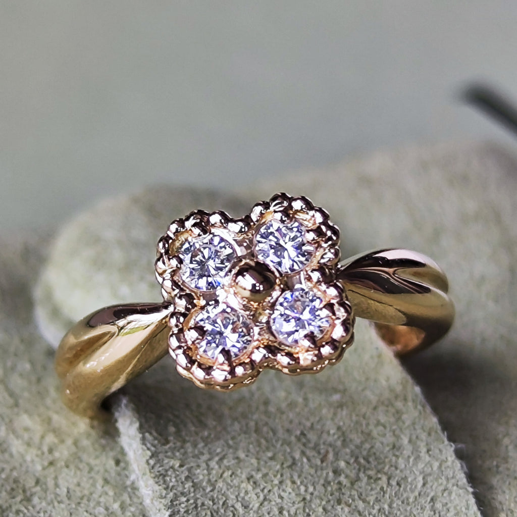 Van Cleef & Arpels ヴァンクリーフ&アーペル アルノ ダイヤモンド 18金YG 47