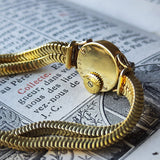 【OH済み】JAEGER LE COULTRE ジャガー・ルクルト バックワインド 金無垢時計