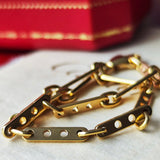 Cartier カルティエ メカノ ブレスレット 18金YG