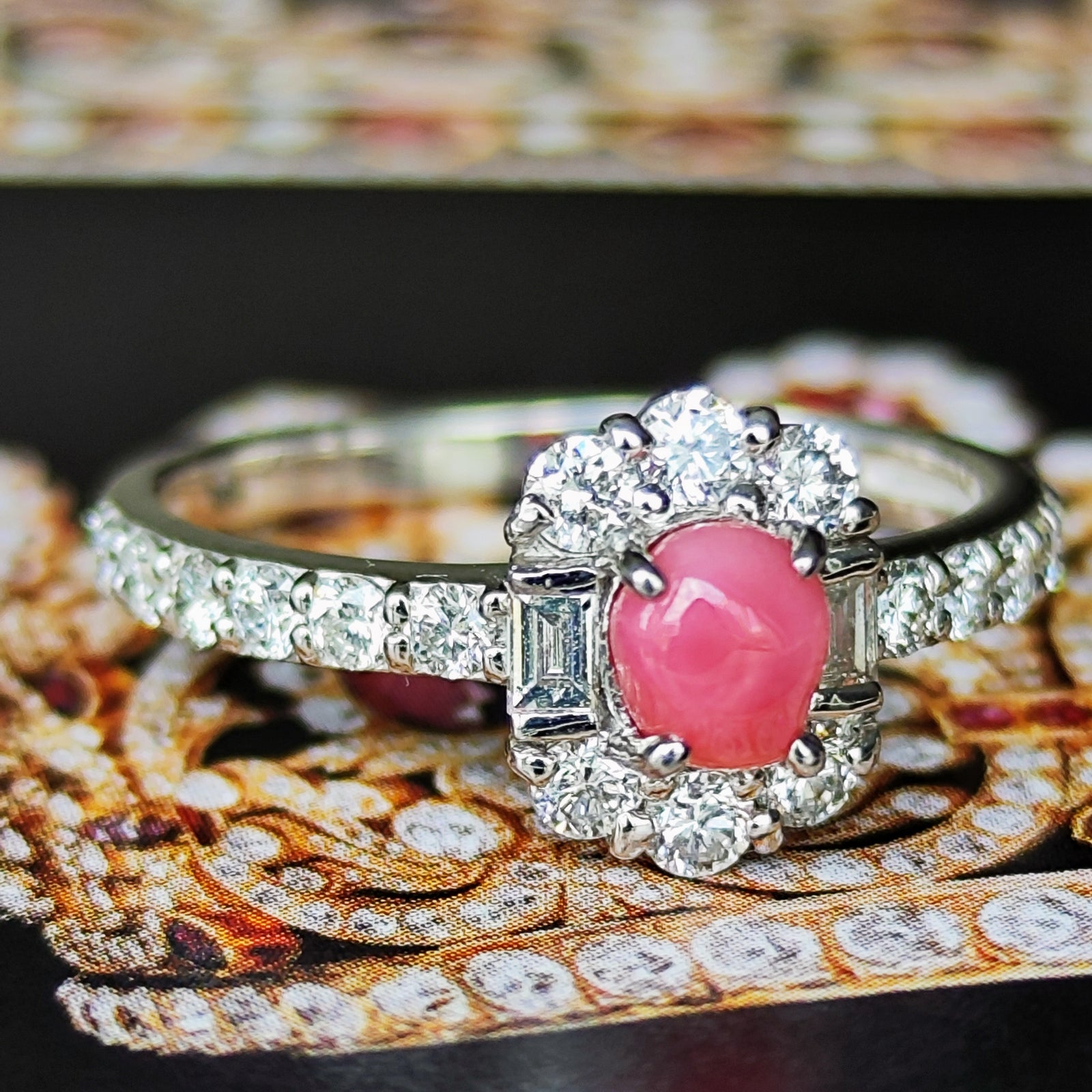 天然コンクパール 天然ダイヤモンド リング – Mico宝飾店