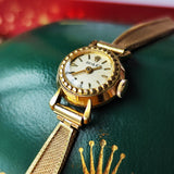 【OH済み】ROLEX ロレックス 18金無垢手巻き腕時計