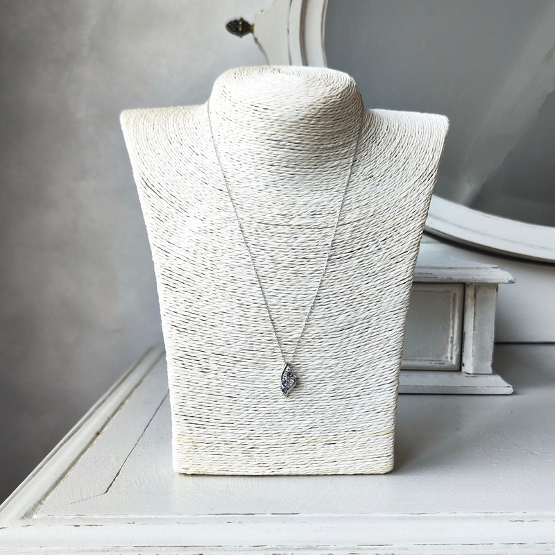 天然アレキサンドライト 天然ダイヤモンド ネックレス