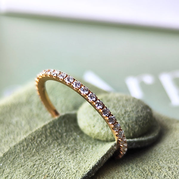 Van Cleef & Arpels ヴァンクリーフ&アーペル フェリシテ フルエタニティリング 47号