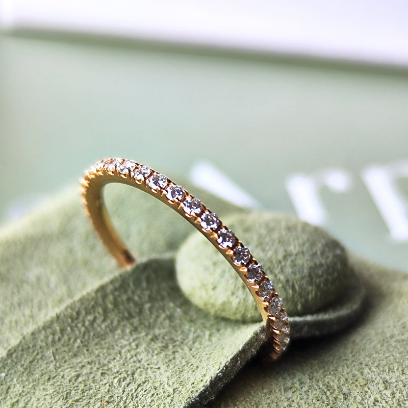 Van Cleef & Arpels ヴァンクリーフ&アーペル フェリシテ フルエタニティリング 47号