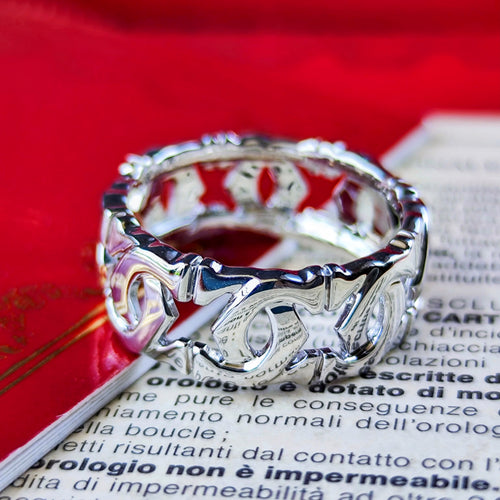 Cartier カルティエ アントルラセ 18金WG