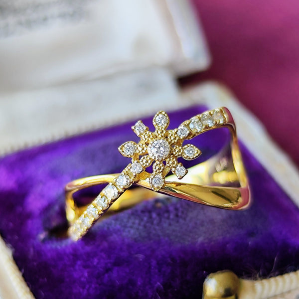 天然ダイヤモンド リング