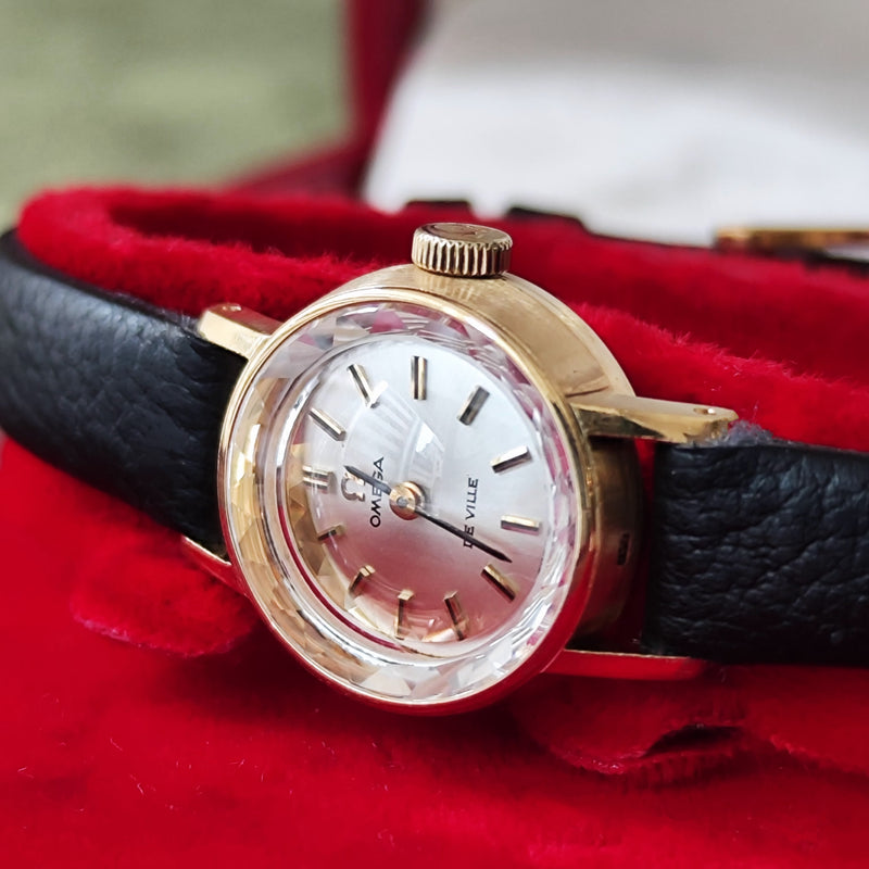 【OH済み 美品】OMEGA オメガ De Vil
デビル 18金無垢 手巻き 腕時計