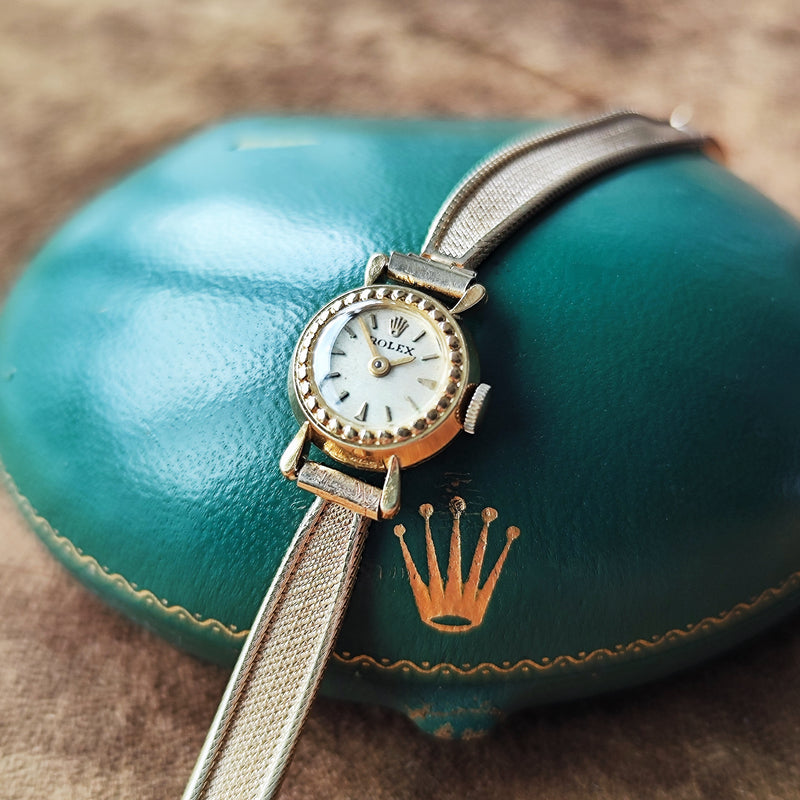 【OH済み】ROLEX ロレックス 18金無垢手巻き腕時計