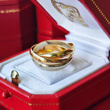 Cartier カルティエ トリニティ 18金 12号