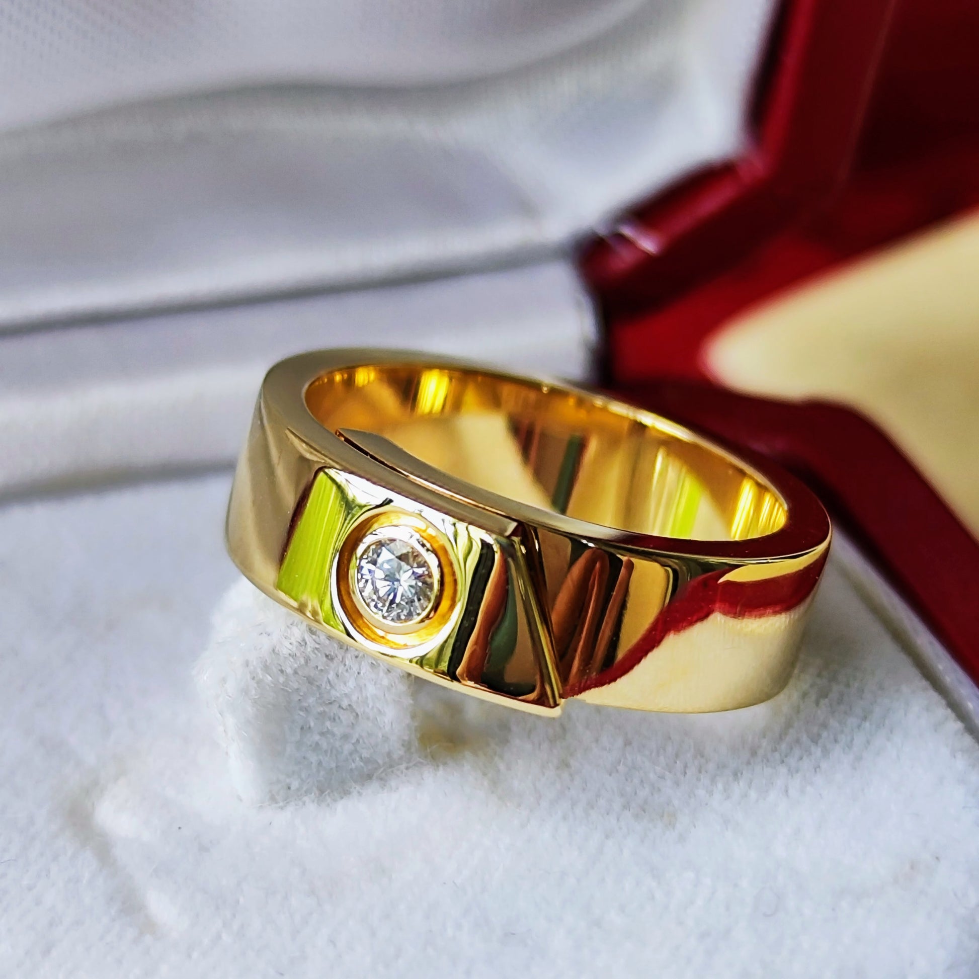 【Cartier 廃盤】カルティエ アニバーサリーリング 50