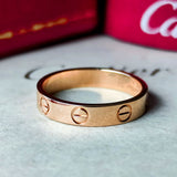 Cartier カルティエ ミニラブリング 18金PG 12号