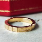 Cartier カルティエ ラニエール 18金PG 13号