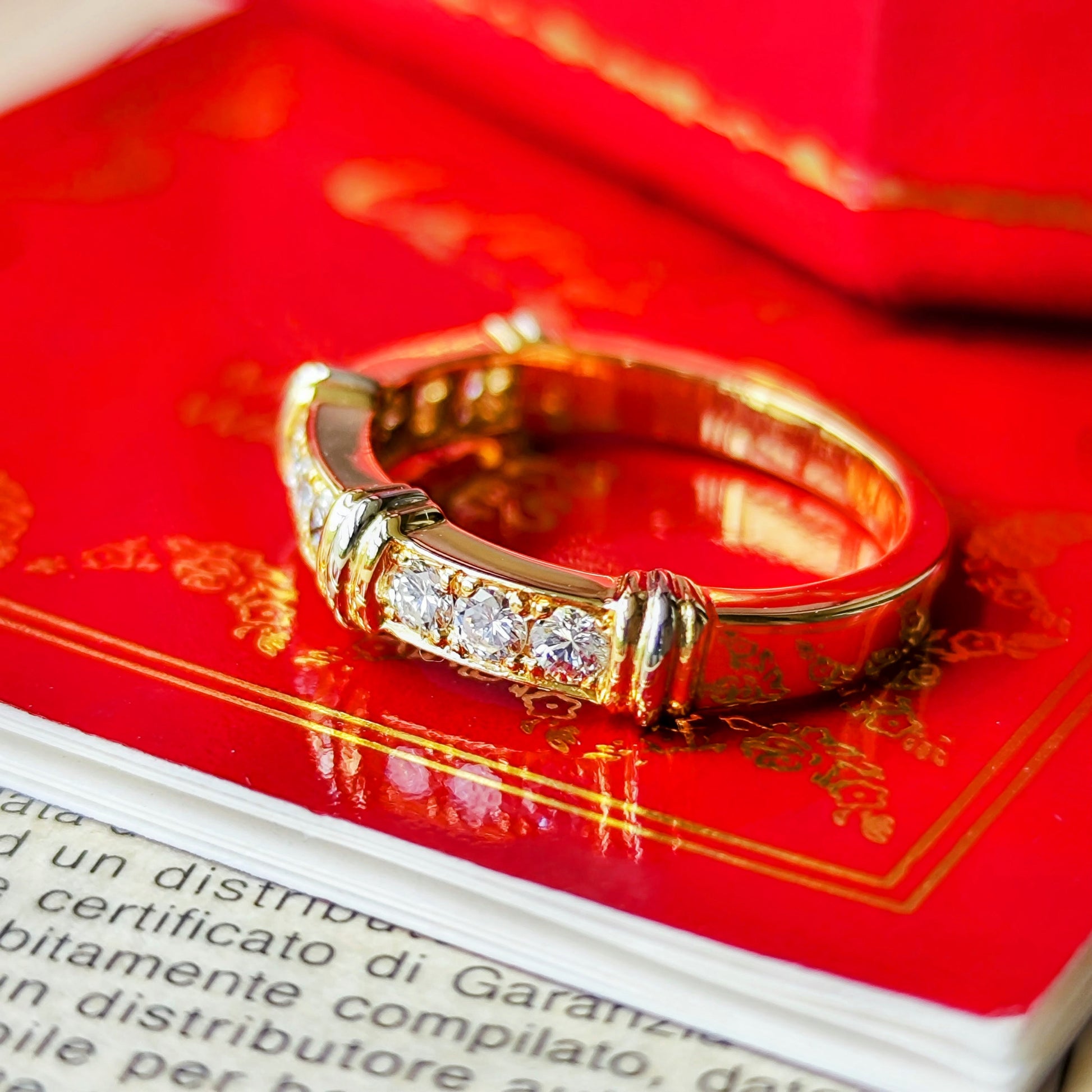 【Cartier 廃盤】カルティエ コンテッサ ダイヤモンド ハーフ 49