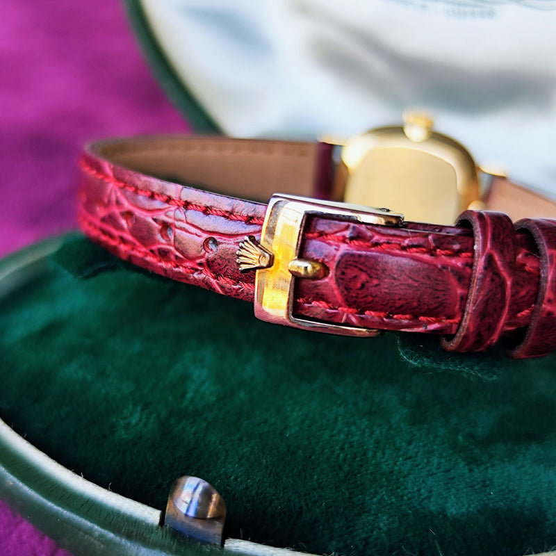 【OH済み】ROLEX ロレックス Orchid オーキッド 金無垢 手巻き腕時計