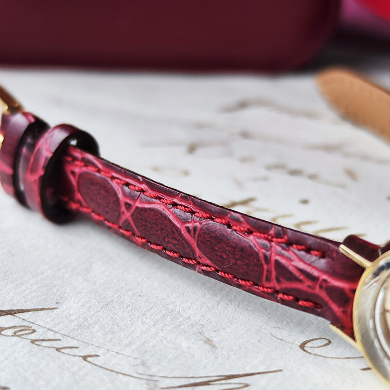 【OH済み】OMEGA オメガ TURLER チューラー ダブルネーム カットガラス 手巻き腕時計