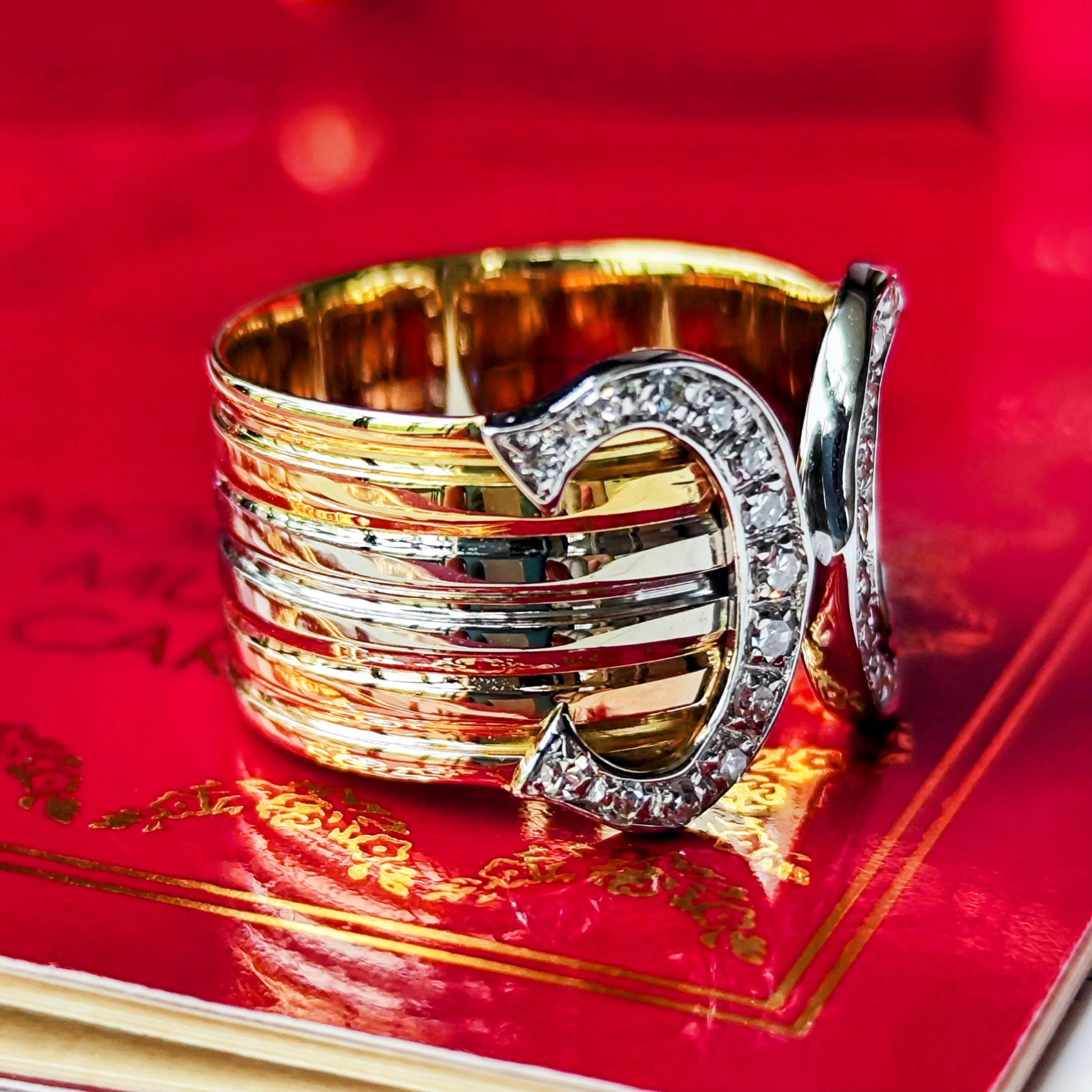 【廃盤 Cartier 】カルティエ 2C（デューブル・シー）ダイヤモンド 50