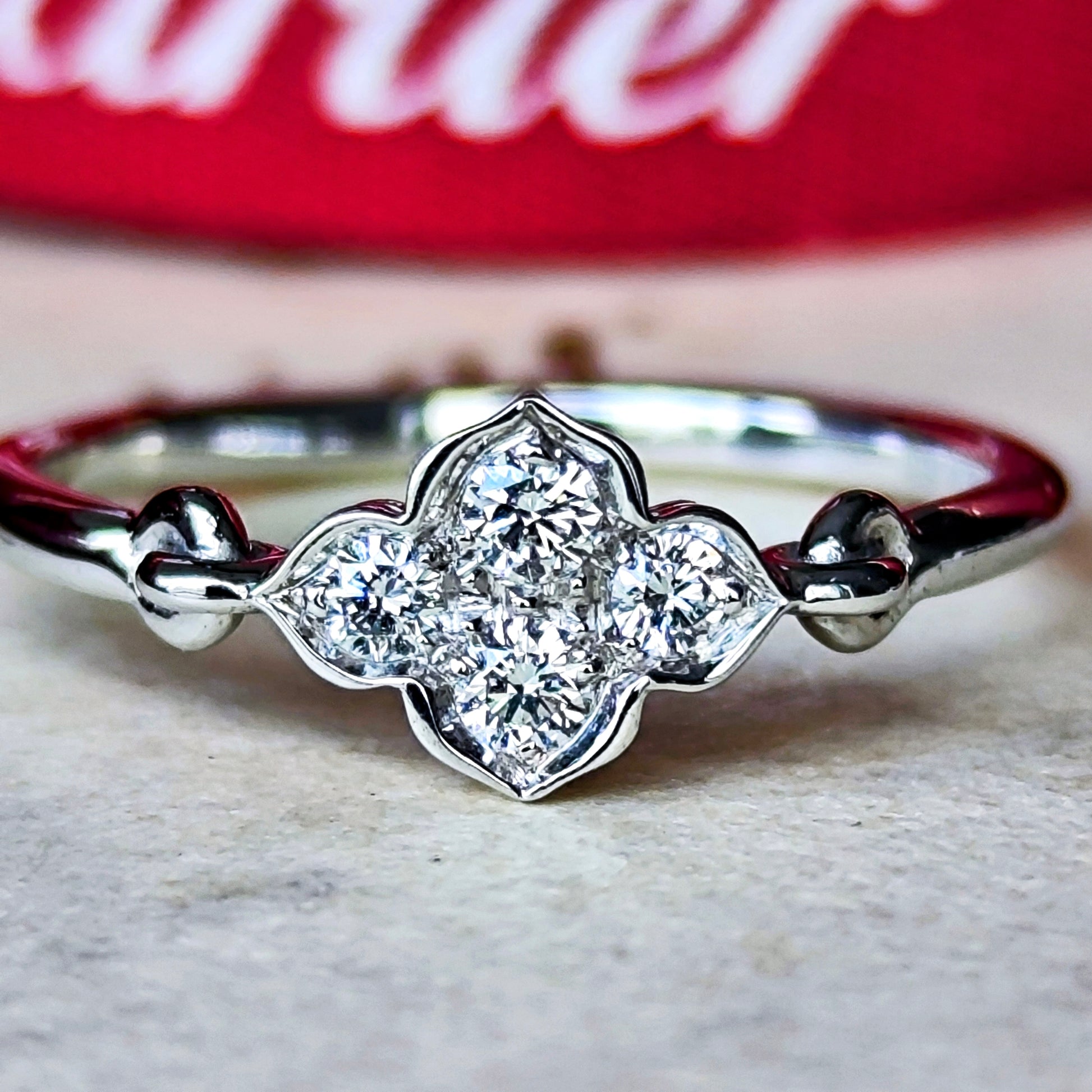 【Vintage Cartier】カルティエ ヒンドゥリング 18金WG