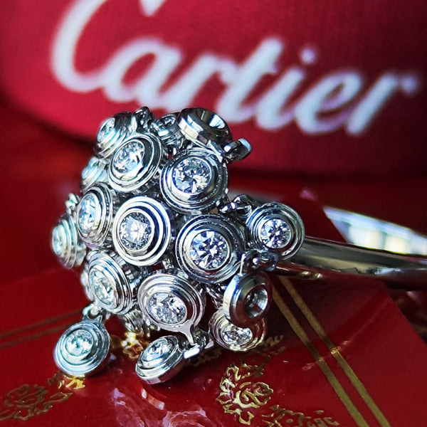【Vintage Cartier】カルティエ ディアマンレジェ ダイヤモンドリング