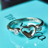 TIFFANY&Co ティファニー フルハート ダイヤモンドリング